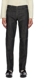 Gabriela Coll Garments Black No.155 Jeans