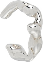 FARIS Silver Lava Single Ear Cuff