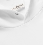 Givenchy - Logo-Print Loopback Cotton-Jersey Hoodie - White