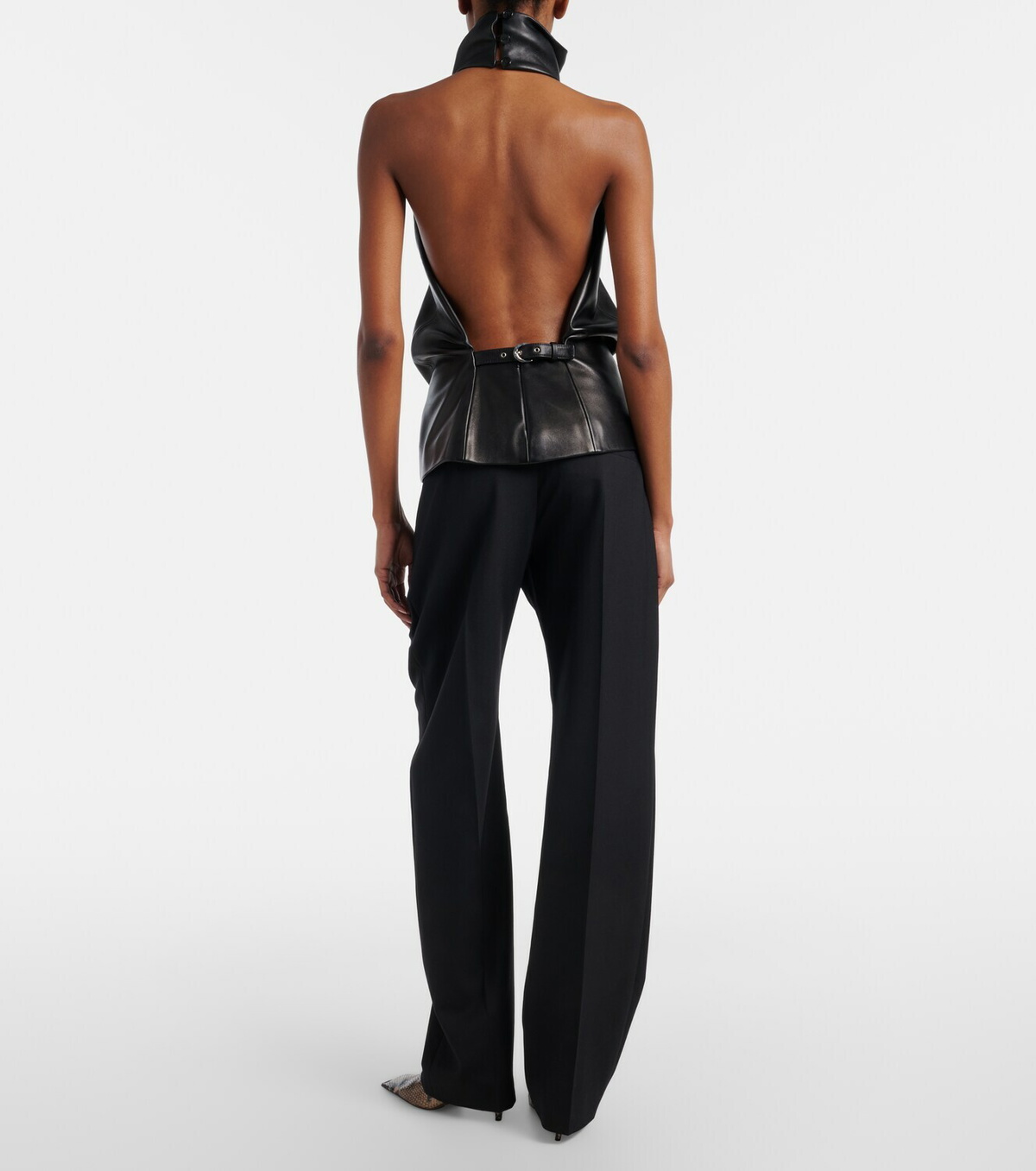 Khaite Mita virgin wool straight pants