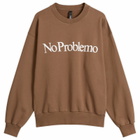No Problemo Men's Sweatshirt in Brown