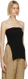 DRAE Black Knit Tube Top