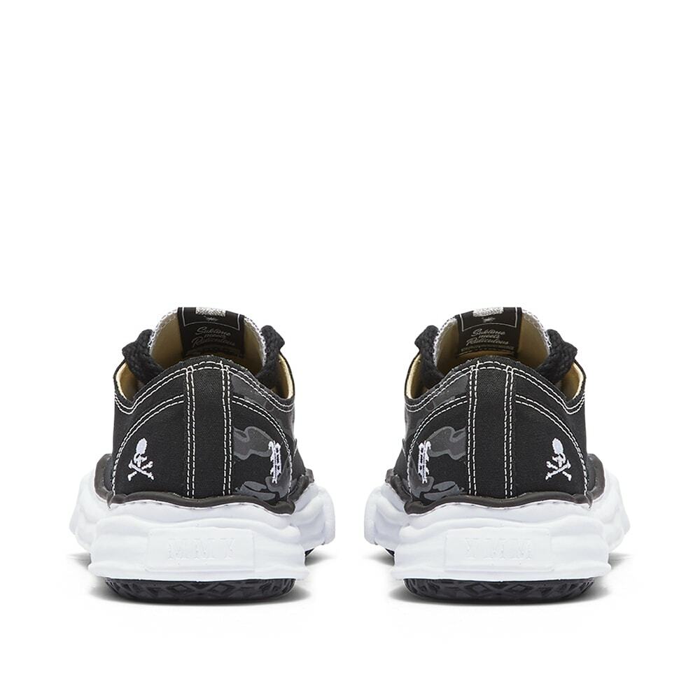 MASTERMIND WORLD x Maison MIHARA YASUHIRO Peterson Sneakers in Black/Tiger