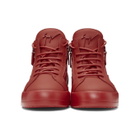 Giuseppe Zanotti Red July High-Top Sneakers
