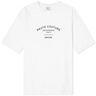 VETEMENTS Men's Couture Logo T-Shirt in White