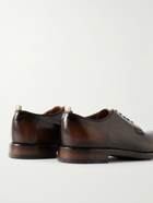Officine Creative - Temple Leather Derby Shoes - Brown