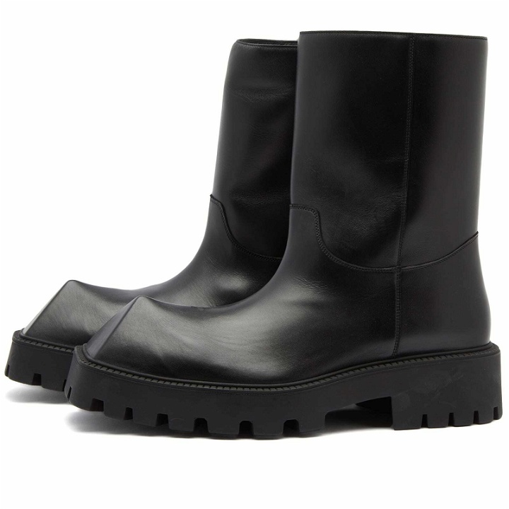 Photo: Balenciaga Men's Rhino Boot in Black