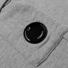 C.P. Company Undersixteen Men's Lens Pocket Sweat Pant in Grey Melange