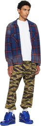 BAPE Navy FLIP STA #1 Sneakers