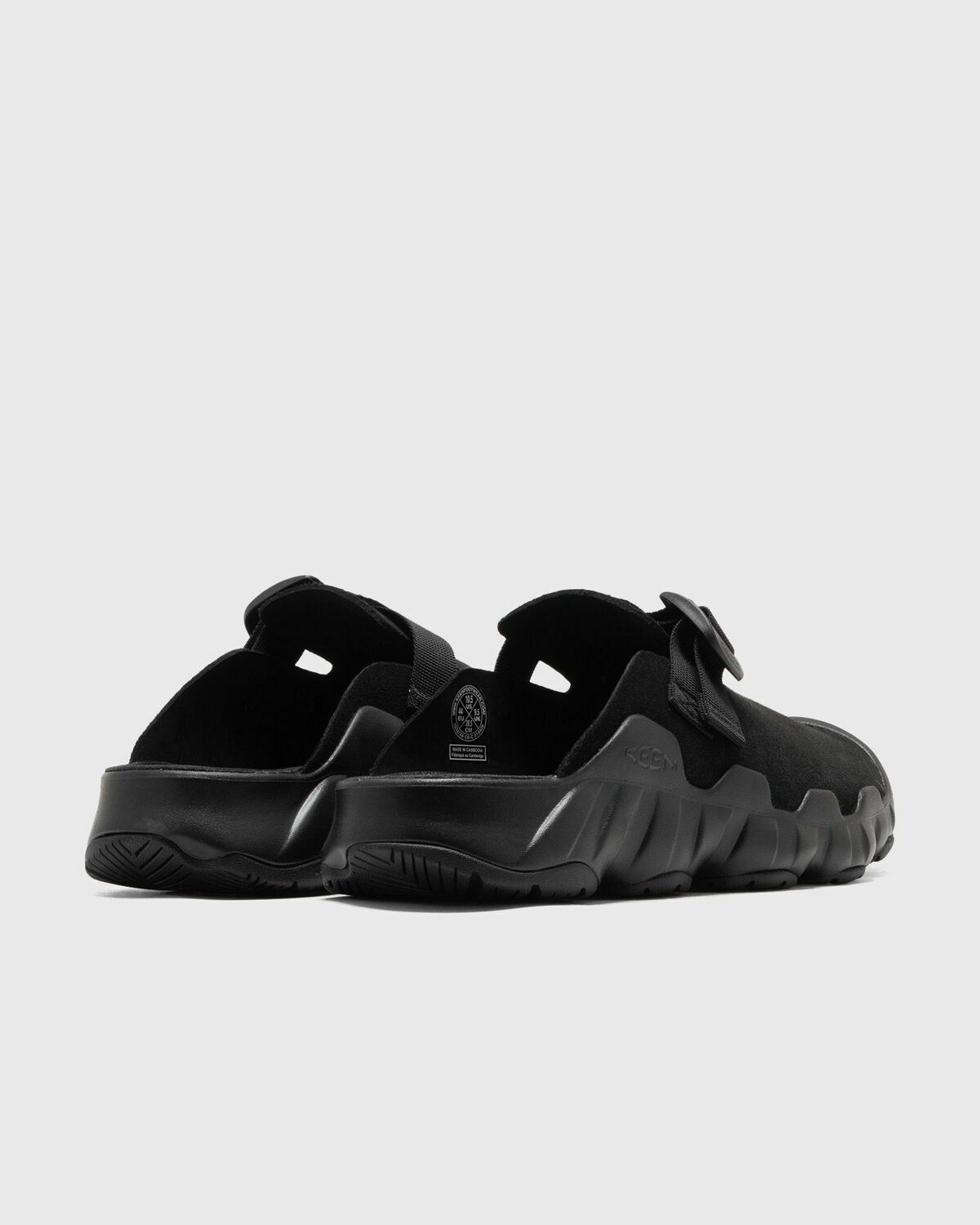 Keen Hyperport Clog Leather Black Mens Sandals & Slide