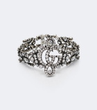 Gucci GG Marmont embellished cuff bracelet