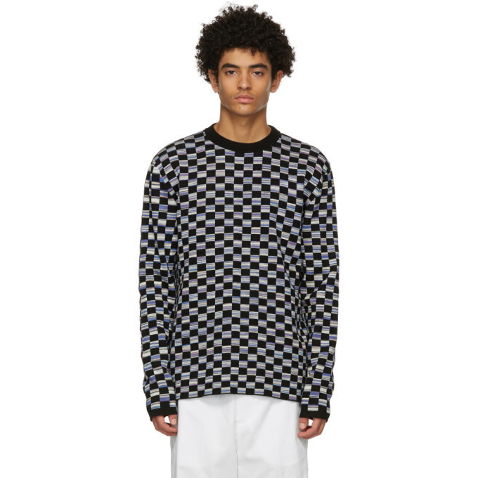 Photo: Marni Black Ombre Check Sweater