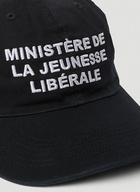 Liberal Youth Ministry - Logo Embroidery Baseball Cap in Black