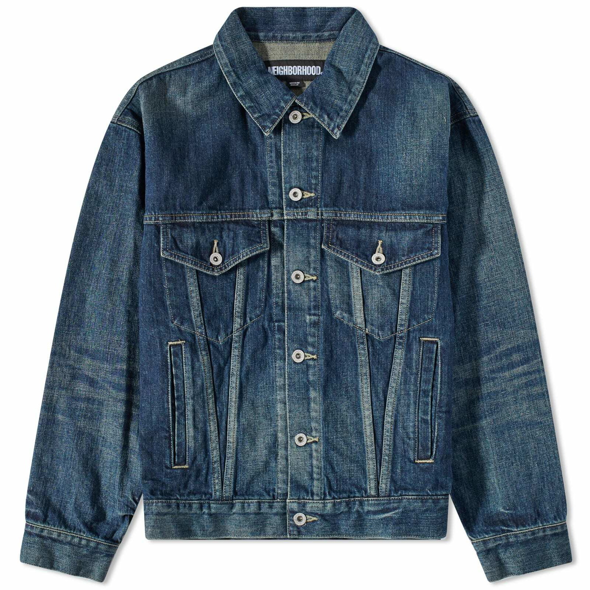 NEIGHBORHOOD WASHED  DENIM JACKET インディゴ24SSのものです