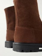 VINNY's - Moto Suede Boots - Brown