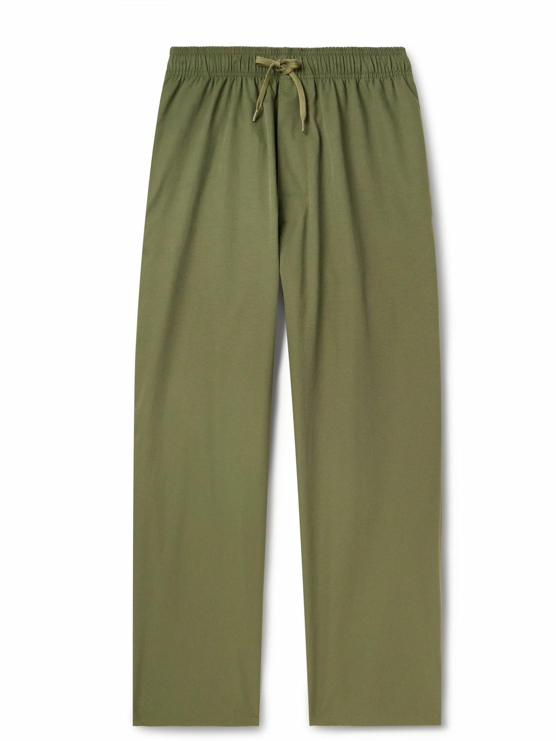 WTAPS - Seagull 03 Appliquéd Cotton-Flannel Drawstring Trousers