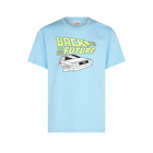 MC2 Saint Barth Man Cotton T-shirt With Back To The Future Car Print | Back To The Future Special Edition