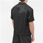 Stampd Men's Chrome Flame Vacation Shirt in Black