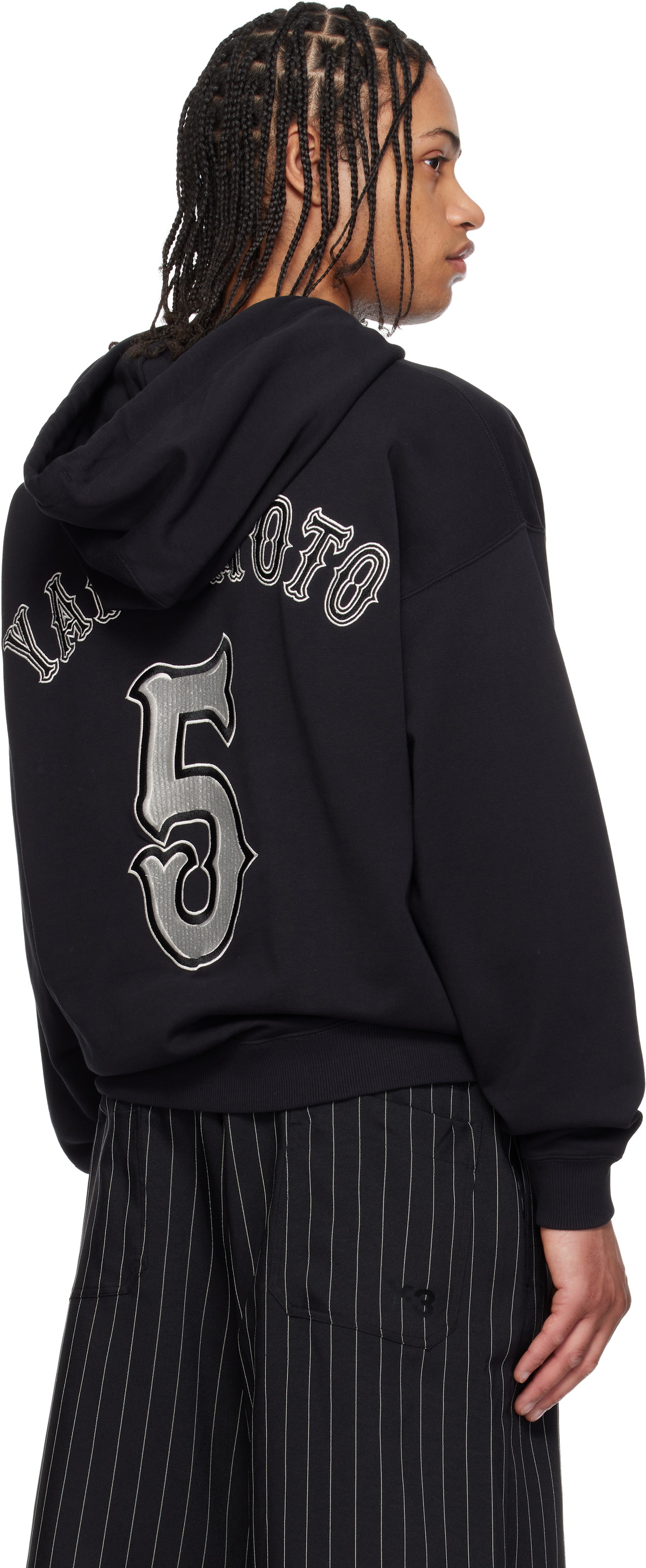 Y-3 Black Elite 5 GFX Hoodie