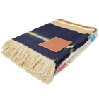 Loewe - Paula's Ibiza Striped Wool and Cotton-Blend Blanket - Multi