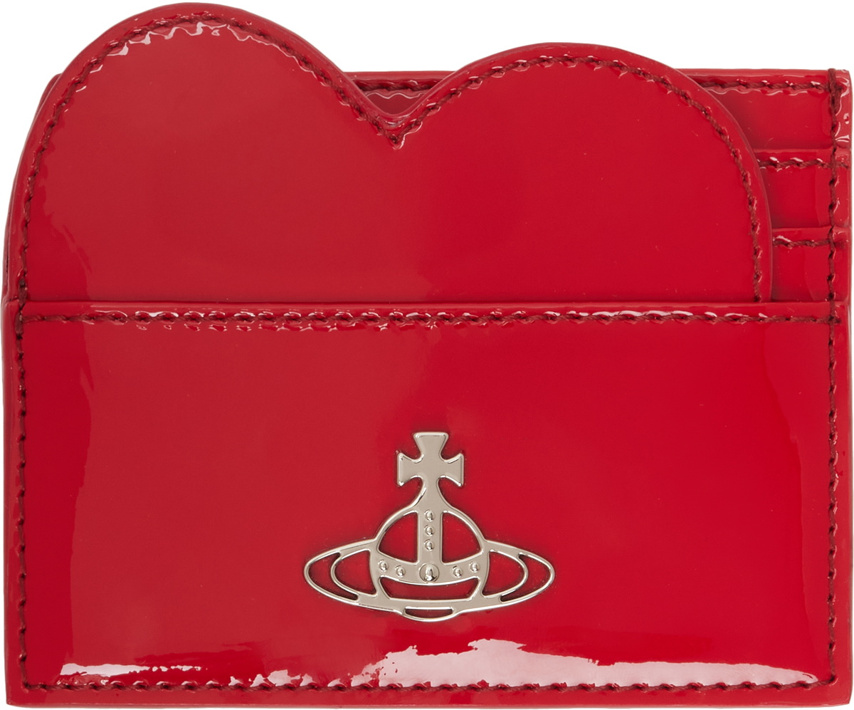 【VIVIENNE WESTWOOD】 HEART CARD HOLDER Vivienne Westwood Heart Card Holder | Black | FARFETCH JO