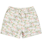 Represent Men's Floral Short in White