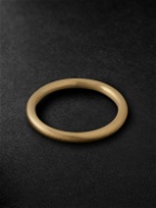 Le Gramme - 5g Brushed 18-Karat Gold Ring - Gold