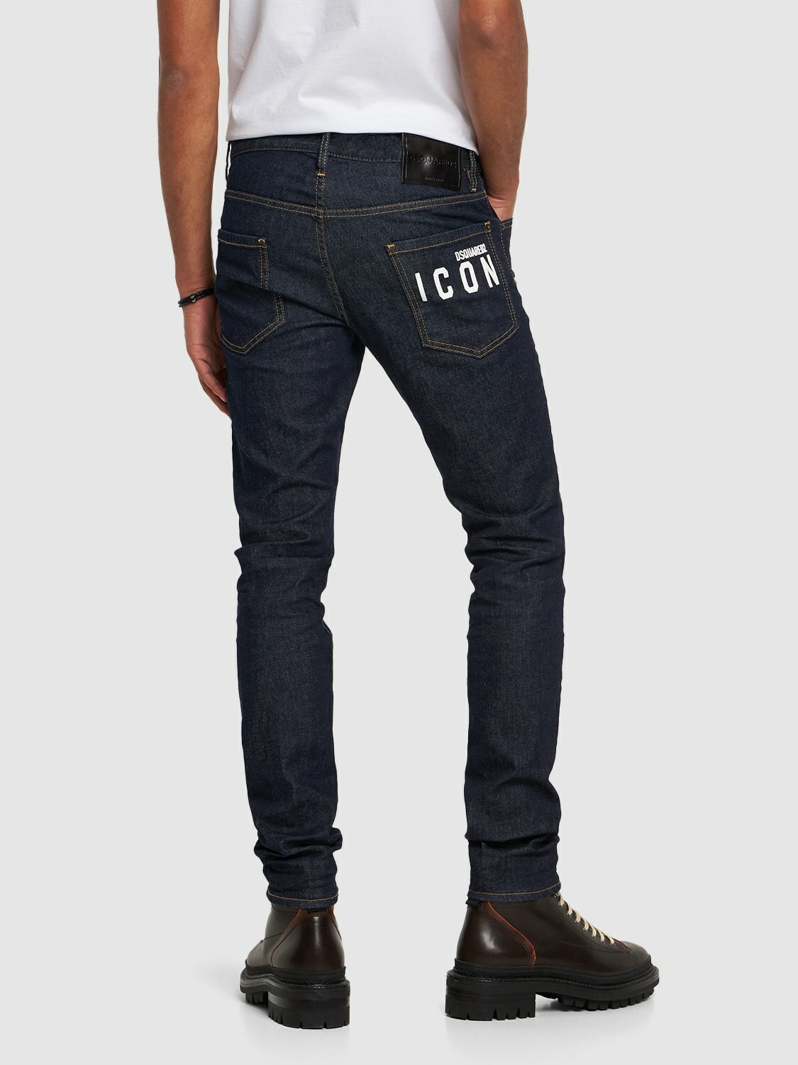 DSQUARED2 - B-icon Cool Guy Cotton Denim Jeans Dsquared2