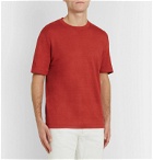 Altea - Linen T-Shirt - Red