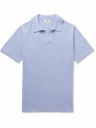 NN07 - Ryan 6311 Cotton and Linen-Blend Polo Shirt - Blue