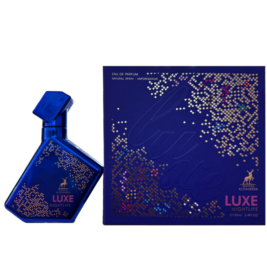 Maison Alhambra Unisex Luxe Nightlife EDP Spray 3.4 oz Fragrances 6290362341123