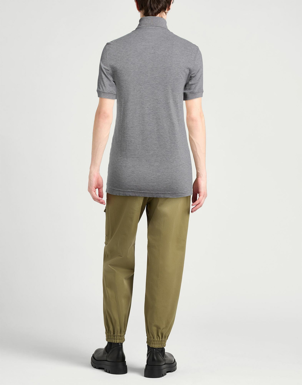 Dolce & gabbana Mens Polo shirt in Grey