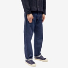 Norse Projects Men's Relaxed Denim Jeans in Indigo