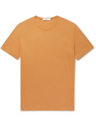 Mr P. - Garment-Dyed Organic Cotton-Jersey T-Shirt - Orange