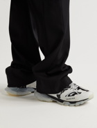 Balenciaga - Track Nylon, Mesh and Rubber Sneakers - White
