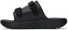 Suicoke Black URICH Sandals