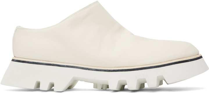 Photo: Guidi White Soft Horse Full Grain Slip-on Loafers