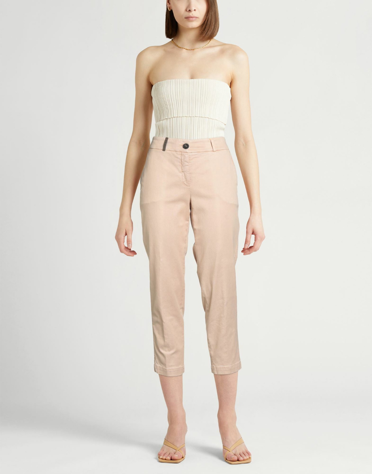 Peserico Womens Pants Sand