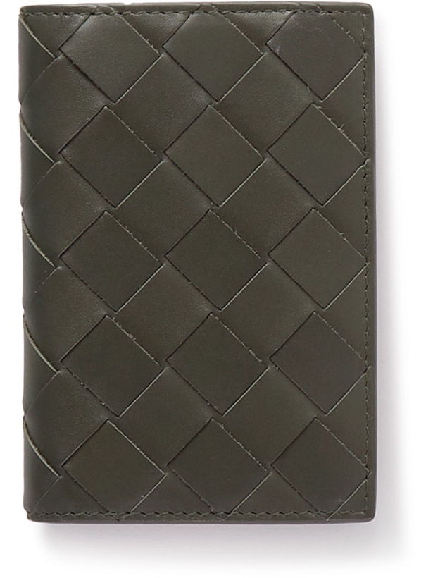 Photo: Bottega Veneta - Intrecciato Leather Billfold Cardholder