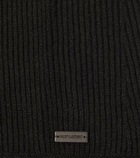 Saint Laurent Ribbed-knit cashmere beanie