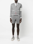 THOM BROWNE - 4bar Cotton Cardigan