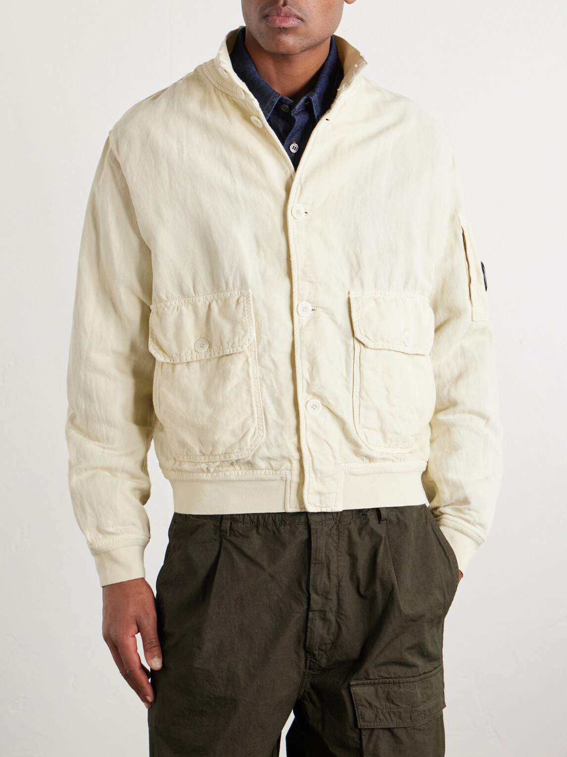 C.P. Company - Broken Twill Jacket - Neutrals C.P. Company