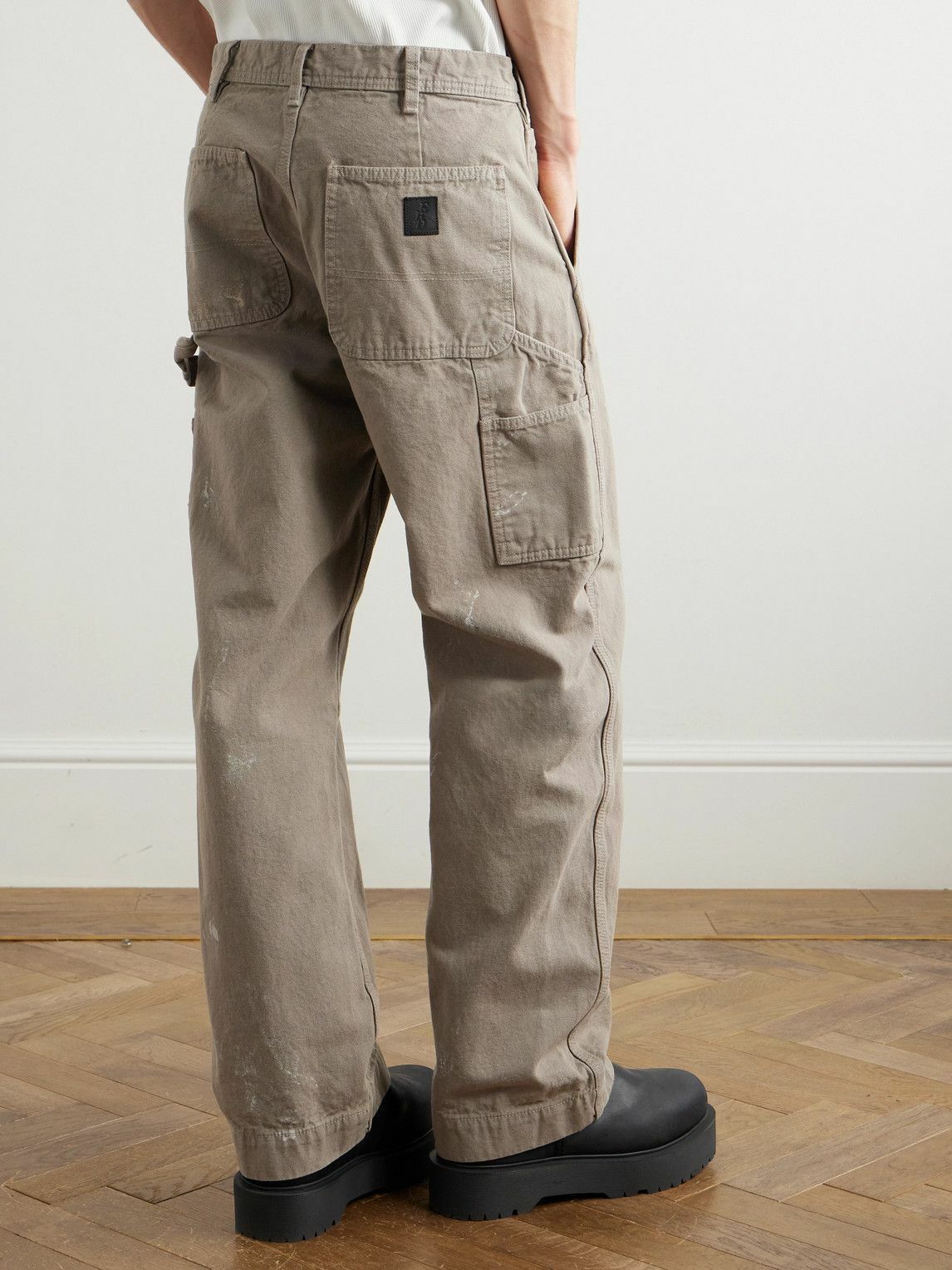 Enfants Riches Déprimés - Double Knee Painter Wide-Leg Distressed