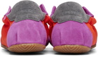 ABRA Red & Purple Ballerina Sneakers