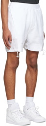Dsquared2 White Cotton Shorts