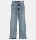 Toteme High-rise wide-leg jeans