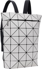 BAO BAO ISSEY MIYAKE Gray Blocky Backpack