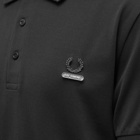 Fred Perry Men's x Raf Simons Enamel Pin Polo Shirt in Black