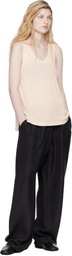 Studio Nicholson Beige Votan Jersey Tank Top