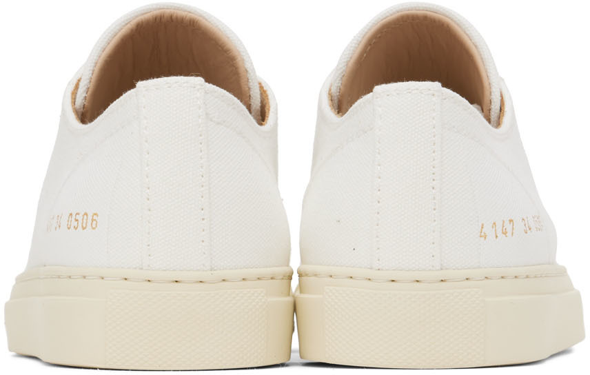 Common Projects White Tournament Low Sneakers